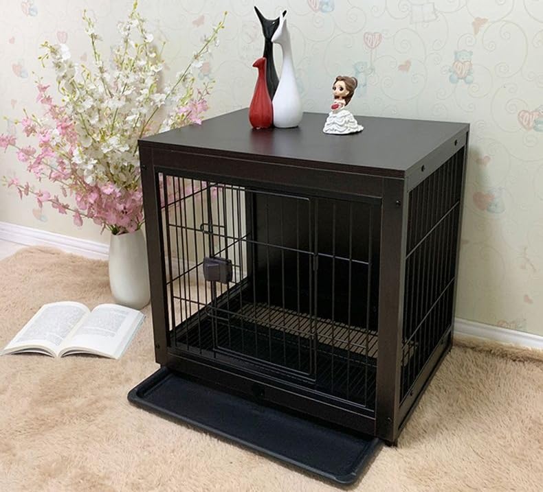Amazon | 犬ケージ ペットケージ 木製 ウッディサークル ナチュラル